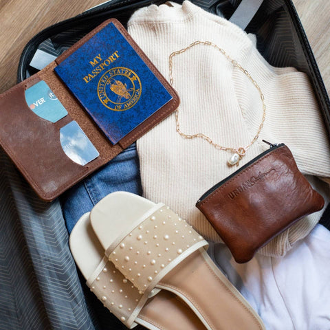 Full-Grain Leather Passport Wallet