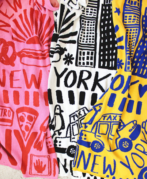 New York Knit Blankets