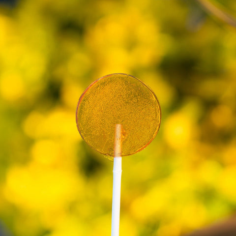 Honey Tea Lollipops