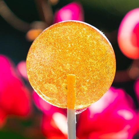 Honey Tea Lollipops