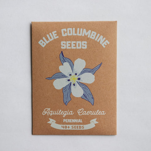 Colorado Columbine Seed Packet