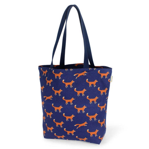 Bold Print Cotton Tote