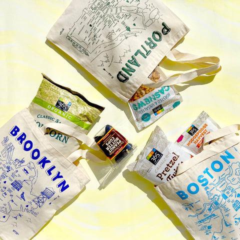 Maptote Canvas Grocery Tote