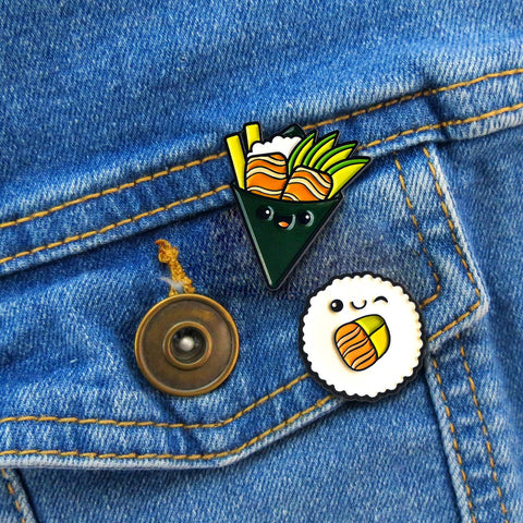 Foodie Enamel Pin Sets