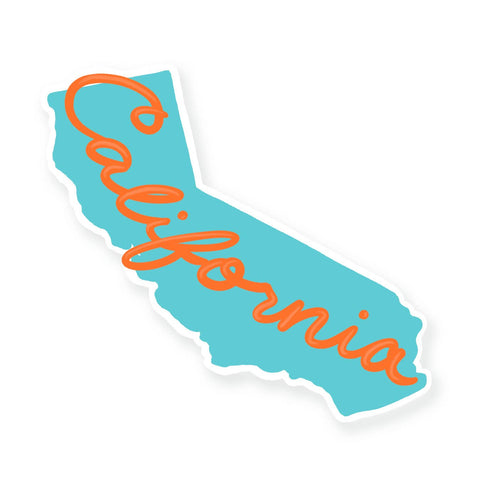 California Themed Stickers