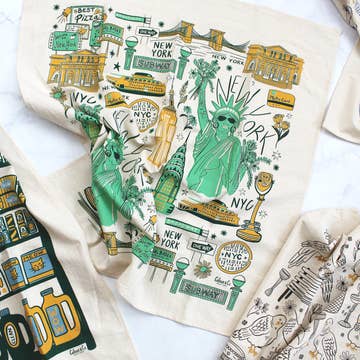 New York & Illustrated Tea Towels