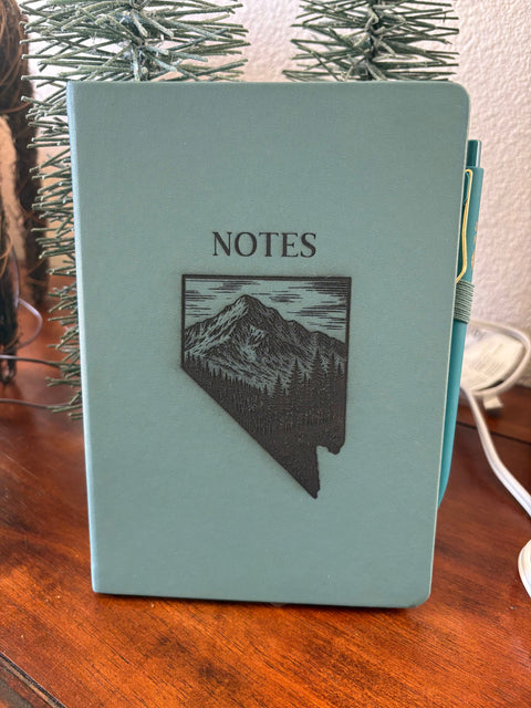 Engraved Vegan Leather Journals