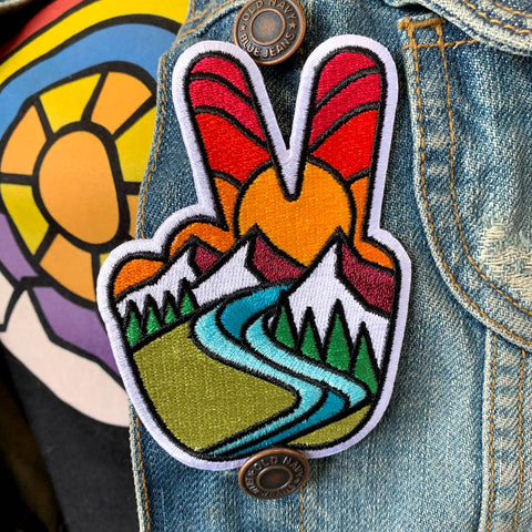 Graphic Embroidered Patches