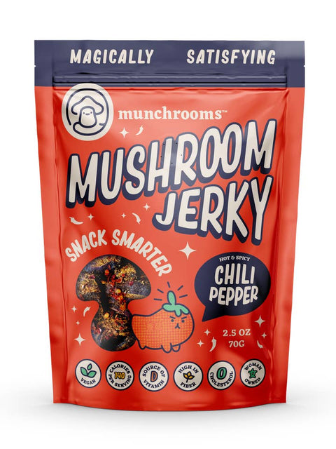 Upcycled Shiitake Jerky