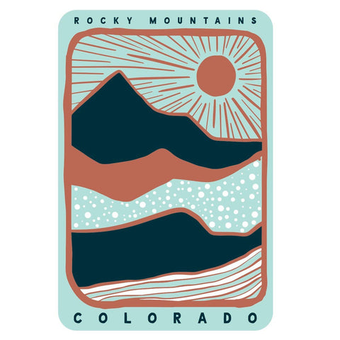Summit Trail Colorado Stickers
