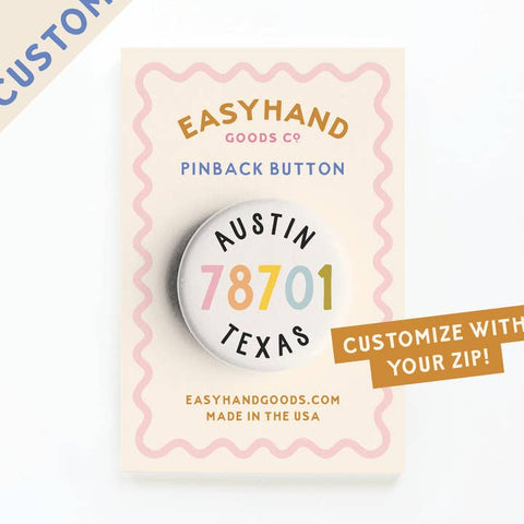 Custom Pinback Button Keepsake