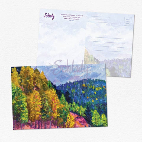 Painty Artist Postcards