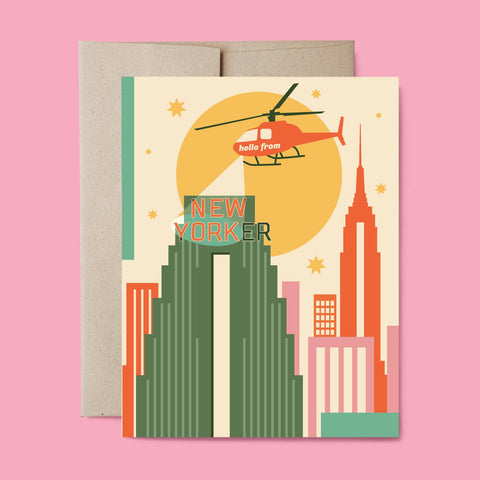 Colorful New York Greeting Cards