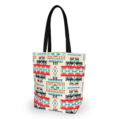 Bold Print Cotton Tote