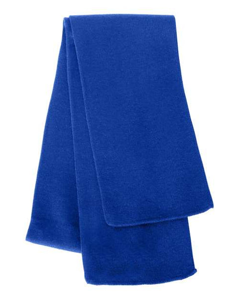 IEEE Embroidered Knit Scarf