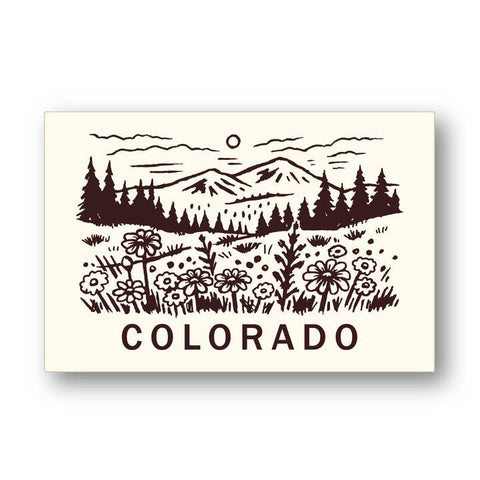 Hand-Drawn Colorado Postcards