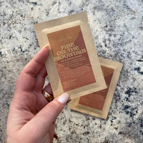 Travel Size Clay Mask Packets