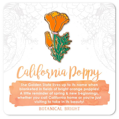Flora Fauna Enamel Pins