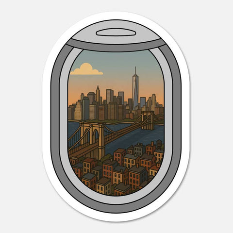 New York Keepsake Stickers