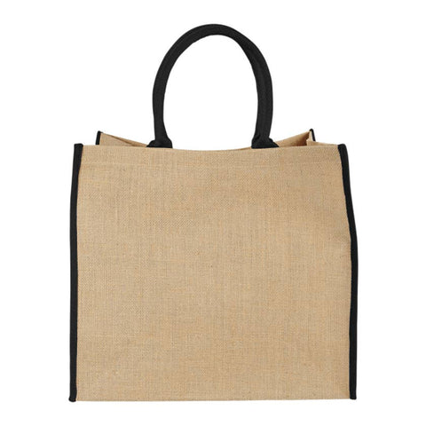 Deloitte Large Jute Shopper Tote