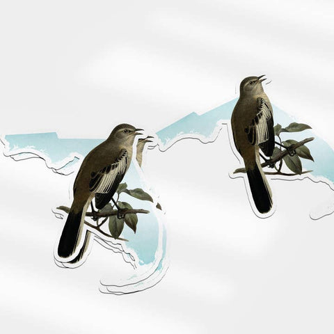 Florida State and Symbol Stickers