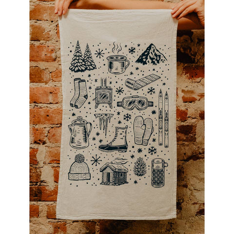 Colorado Flour Sack Tea Towels