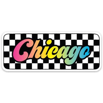 Retro Chicago Decal Stickers