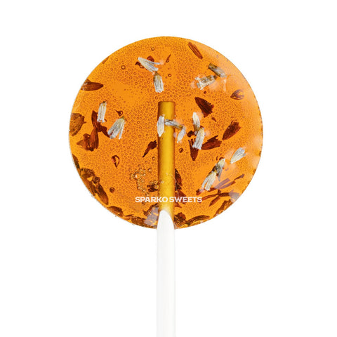 Honey Tea and Flower Lollipops