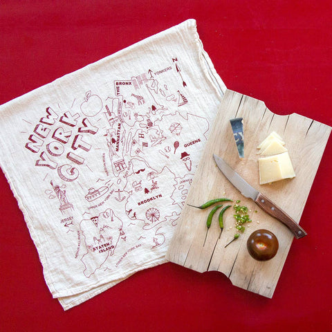 Maptote Maptastic Recycled Cotton Tea Towel