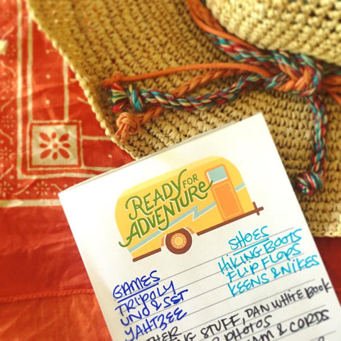 Vintage-Inspired California Notepads