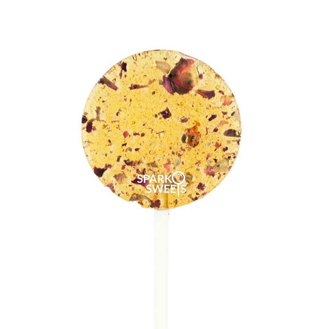 Honey Tea and Flower Lollipops