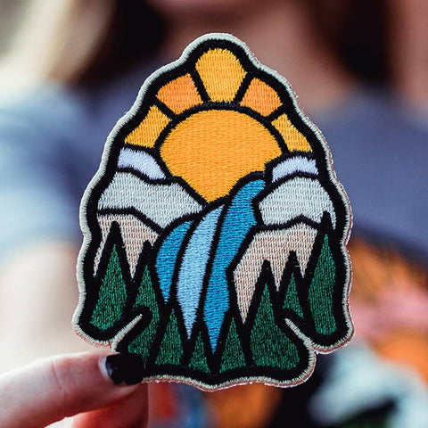 Graphic Embroidered Patches