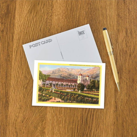 Vintage California Mission Postcards