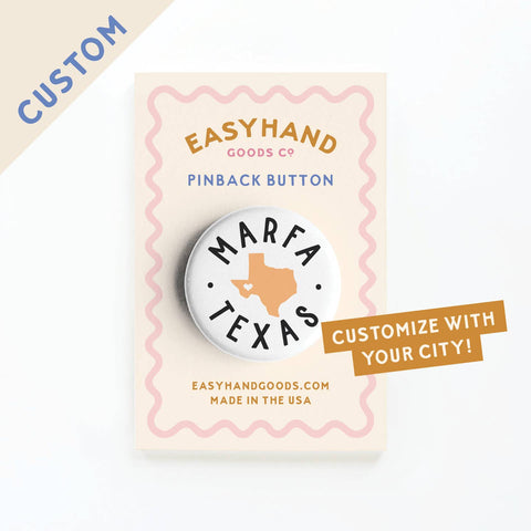 Custom Pinback Button Keepsake