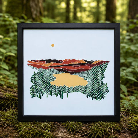 Signed Watercolor Landscape Prints