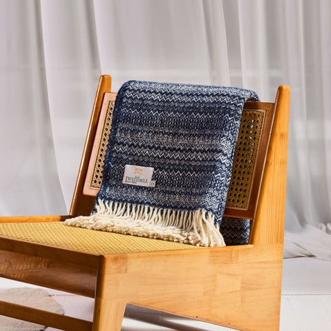 Fair Isle Pure New Wool Blanket