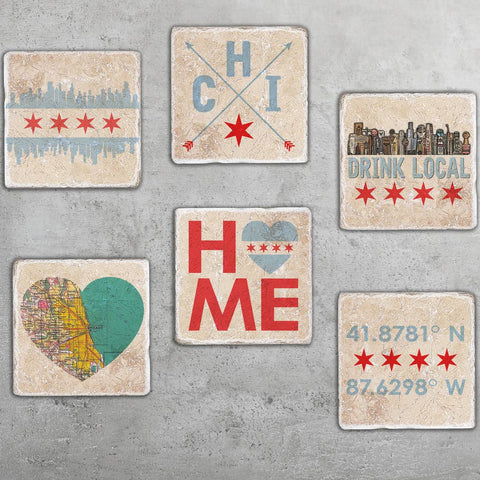 Chicago Art Coasters