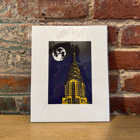 New York in Block Print