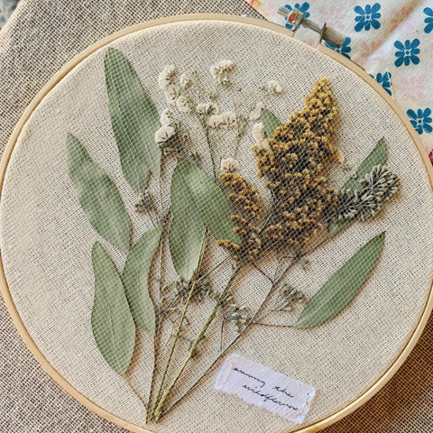 Floral Hoops