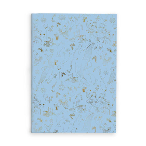 Gilded Layflat Notebooks