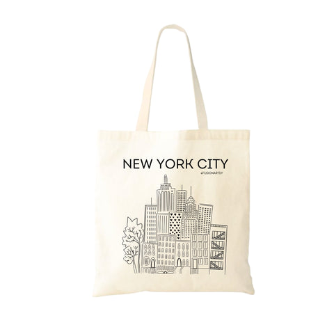NYC Illustrated Totes