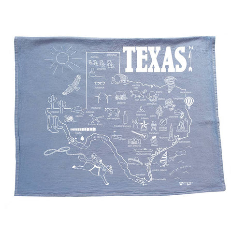 Maptote Maptastic Recycled Cotton Tea Towel