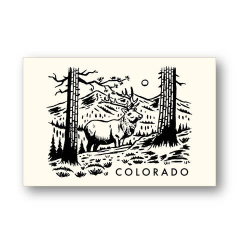 Hand-Drawn Colorado Postcards