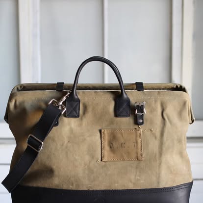 Natural Canvas Utility Tote