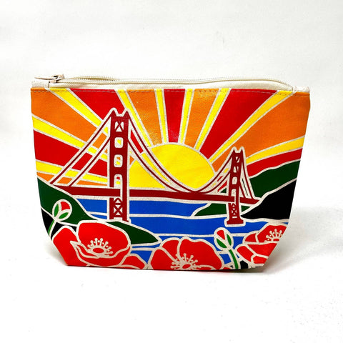 Thick Canvas San Francisco Pouches