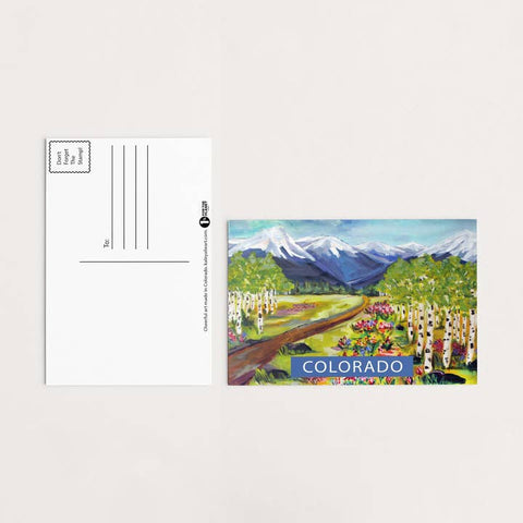 Outdoor-Inspired Art Postcards