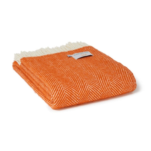 Fishbone Pure New Wool Throw