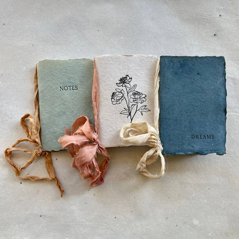 Handmade Letterpress Notebooks