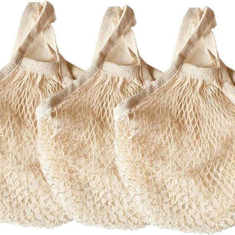Reusable Mesh Cotton Grocery Bag