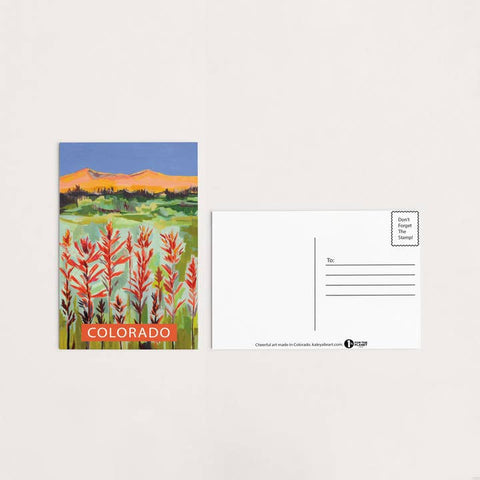 Outdoor-Inspired Art Postcards